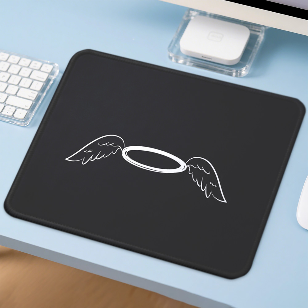 Gaming Accessories Companies - Mosepad angel wings Computer Mat Desk