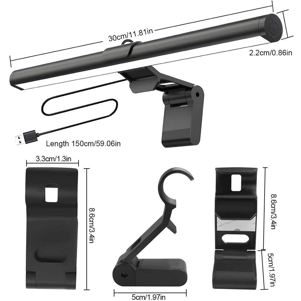 Gaming Accessories Led - Desktop PC Monitor Screen Hanging Light