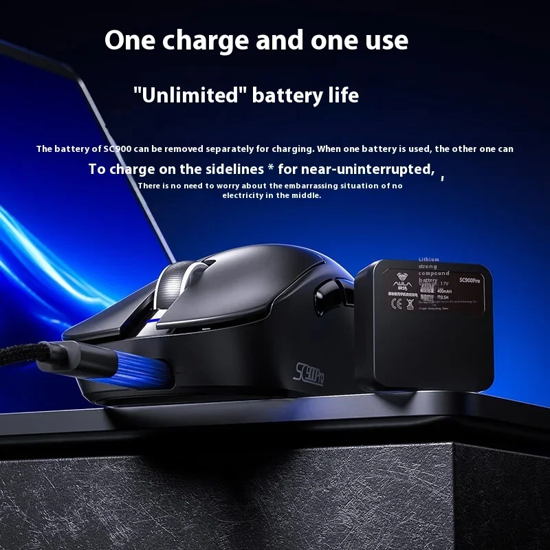 Gaming Accessories Gamer - AULA SC900 Mouse Mouse Paw3950 Tri