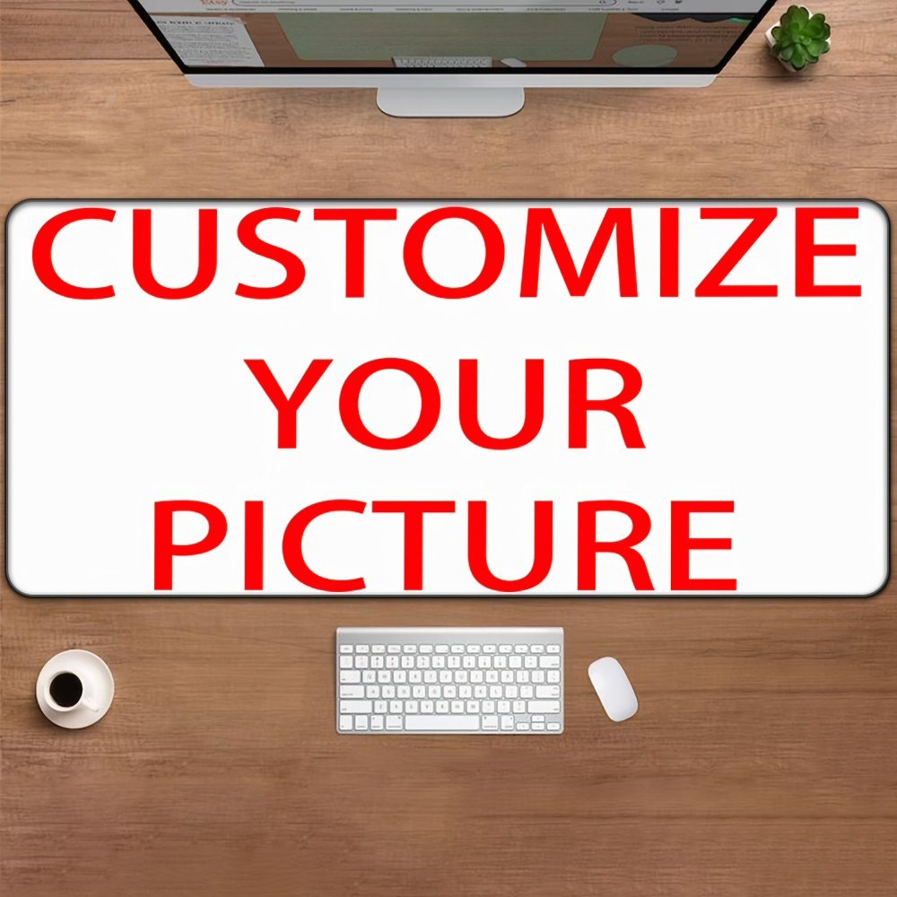 Gaming Accessories For Gaming Desk - Custom Pattern Mousepad Waterproof Non-Slip Rubber