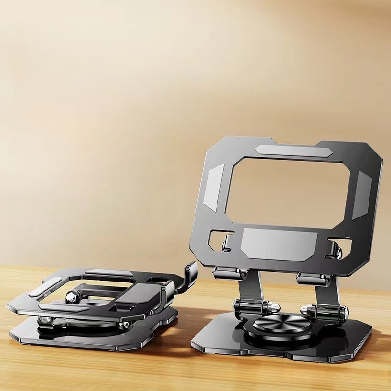 Gaming Accessories Tablet - All-Metal Foldable 360° Rotatable Desktop Stand