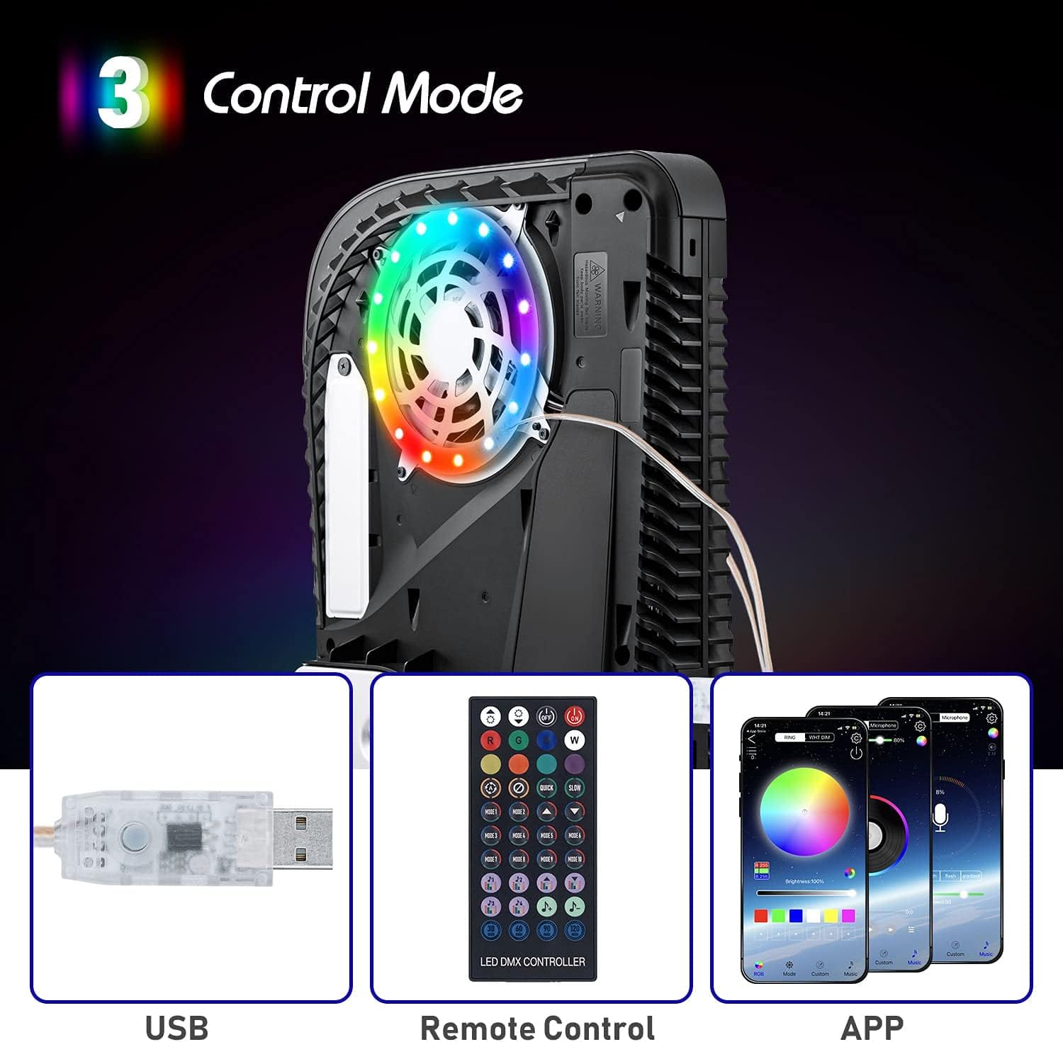 Gaming Accessories Led - RGB LED Light Strip For PS5
