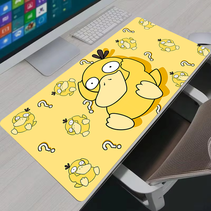 Gaming Accessories For Gaming Setup - Mousepad Anime P-Pokemon Psyduck XXL Large