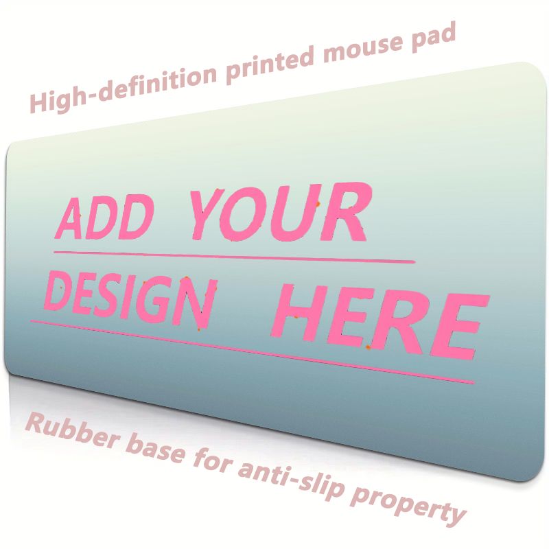 Gaming Accessories Desk - Custom Photo Gaming Mouse Pad Personalized