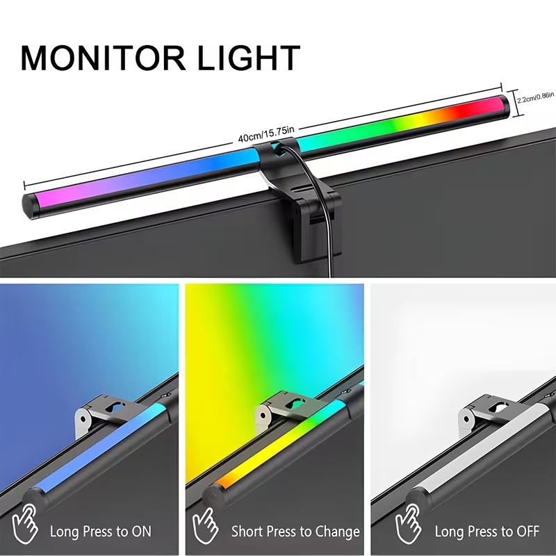 USB Powered LED Monitor Light  - đánh giá và giá Gaming Accessories Led