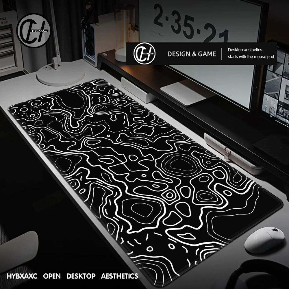 1200x600 Black White Topograph - đánh giá và giá Gaming Accessories White