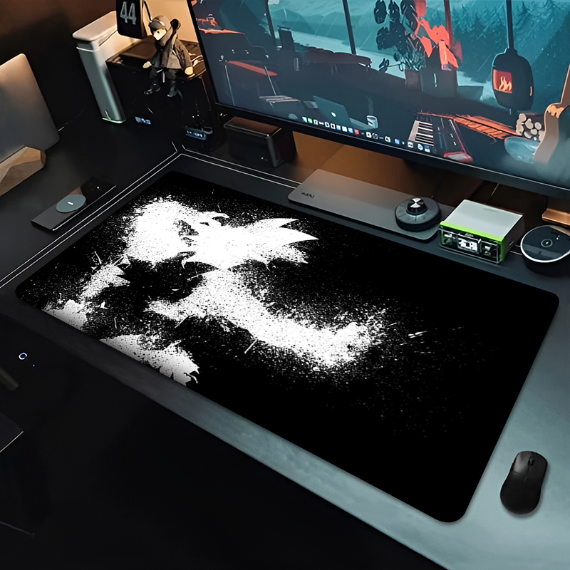 DBZ Black Anime Mouse Pad Drag - đánh giá và giá Gaming Accessories Desk