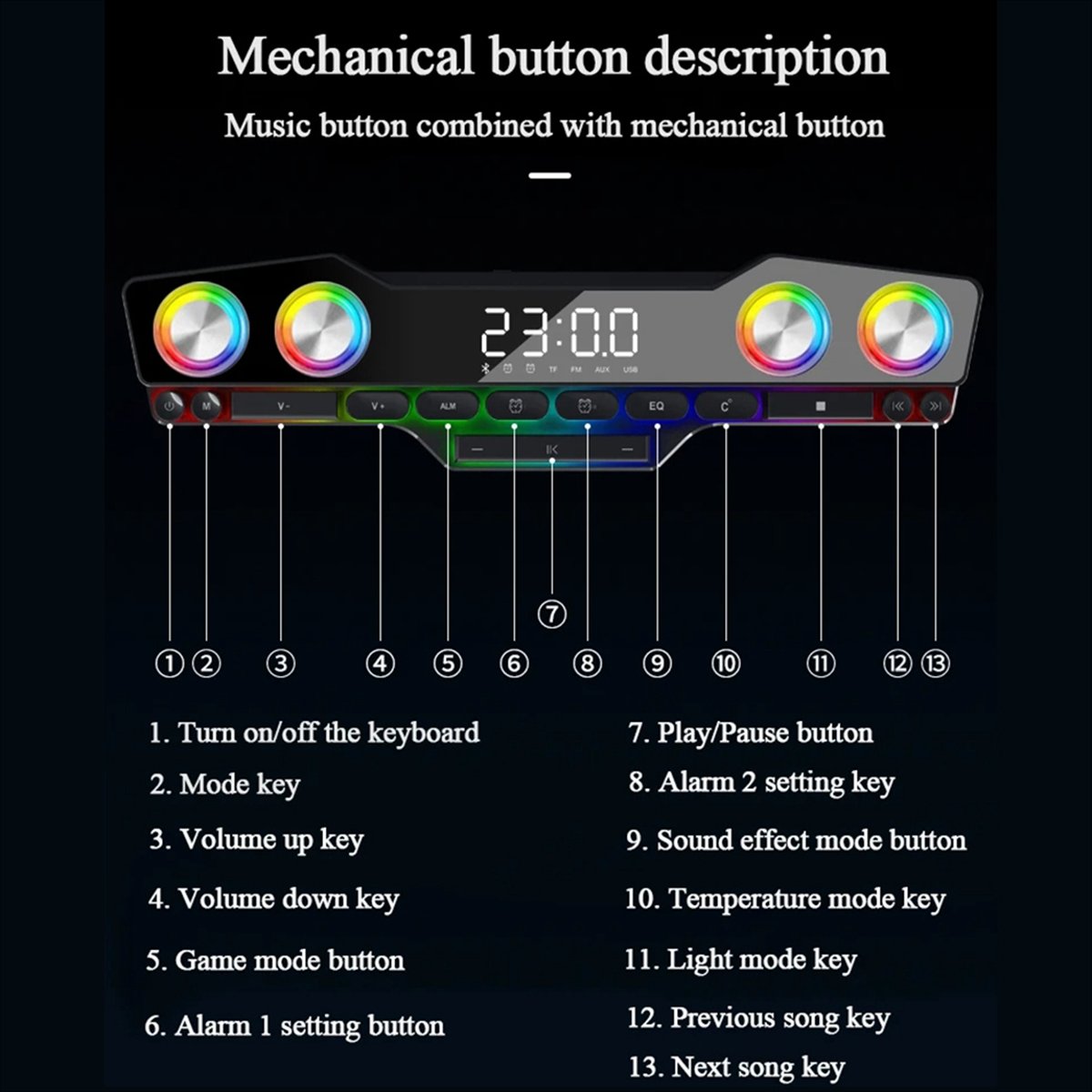 DTC5 V18 Dazzle Colour Speaker - đánh giá và giá Gaming Accessories Led