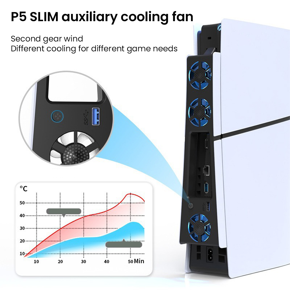 Gaming Cooler Fan Efficient Co - đánh giá và giá Gaming Accessories Led