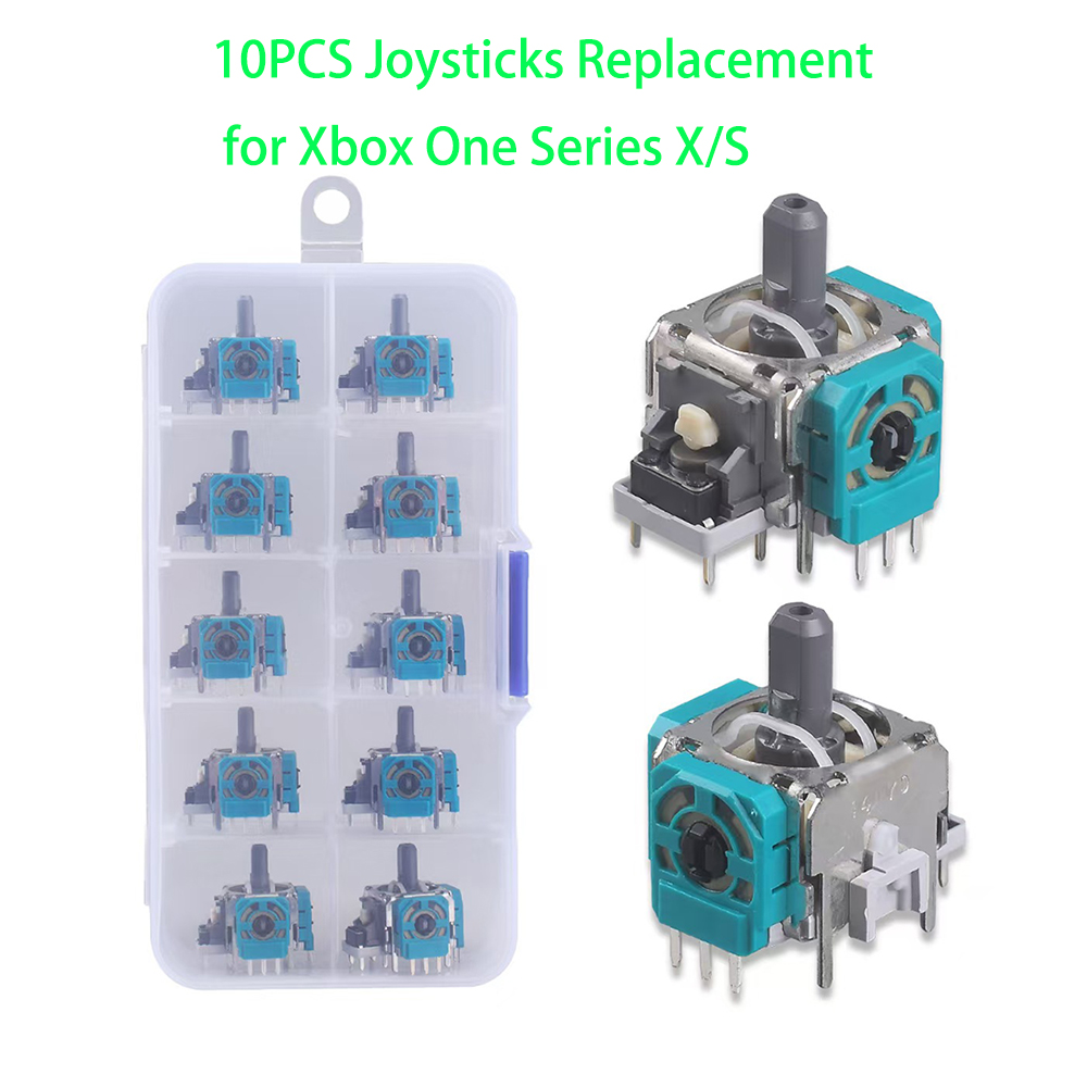 10pcs Replacement 3D Analog Jo - đánh giá và giá Gaming Accessories Xbox One
