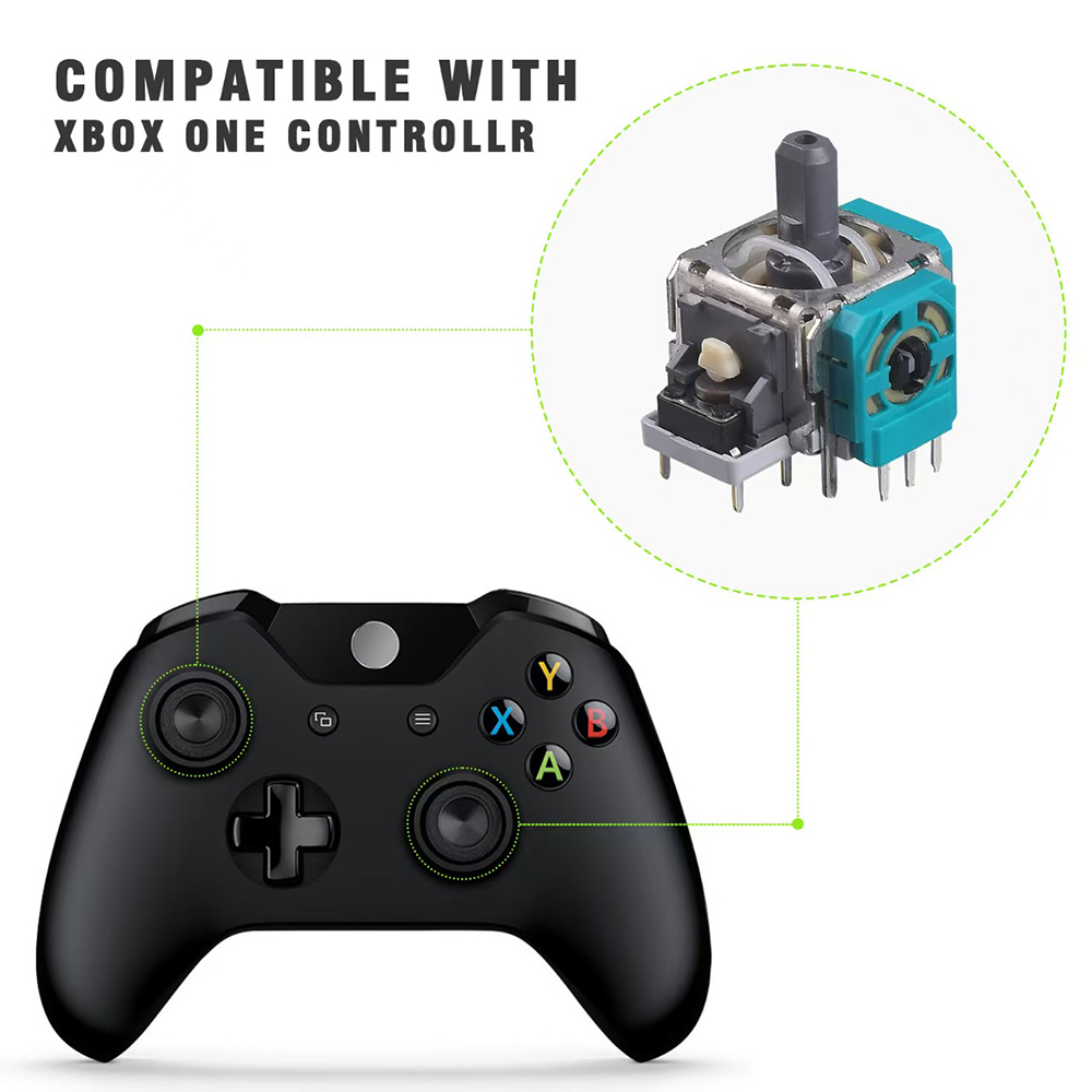 10pcs Replacement 3D Analog Jo - đánh giá và giá Gaming Accessories Xbox One