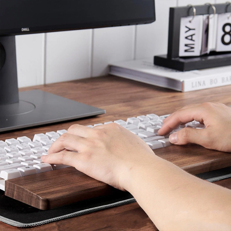 30/36/44cm Solid Walnut Keyboa - đánh giá và giá Wrist Rest Ergonomic