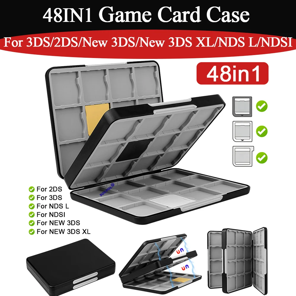 2026 New For 3DS 48IN1 Portabl - đánh giá và giá Gaming Accessories Box