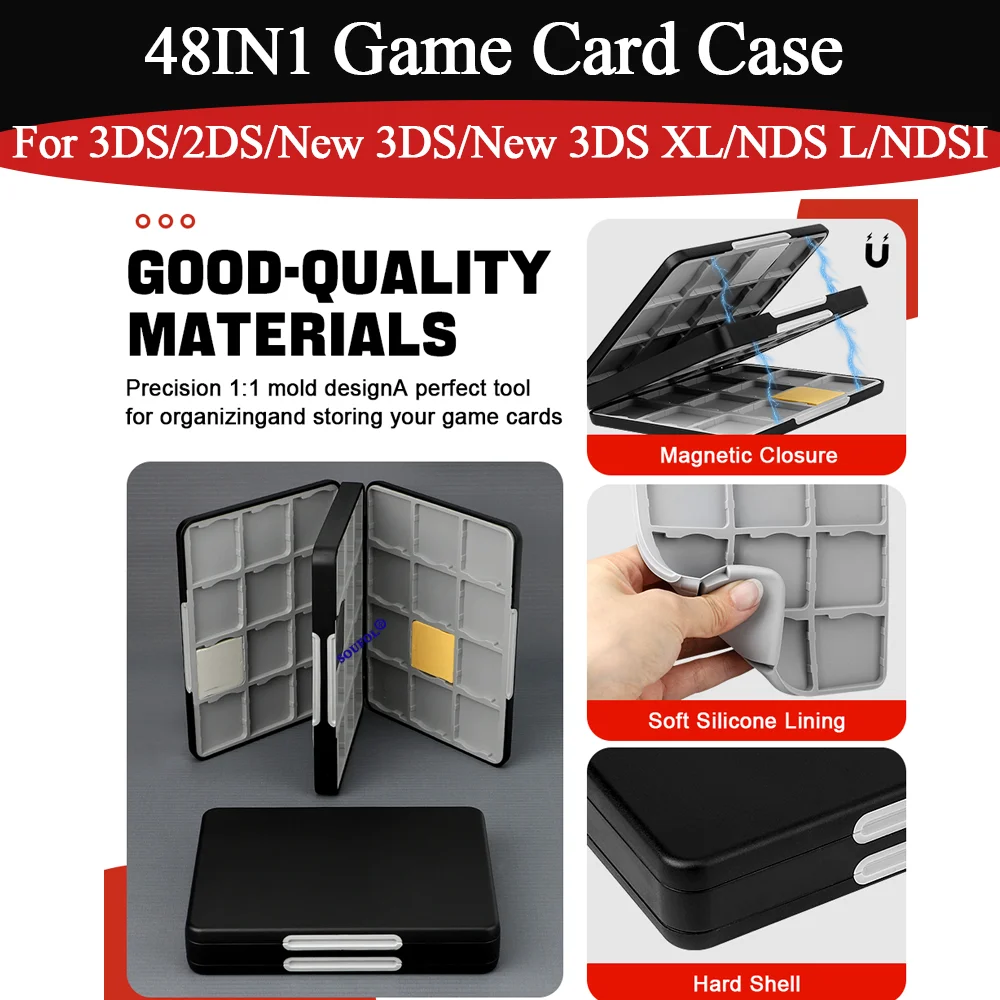 2026 New For 3DS 48IN1 Portabl - đánh giá và giá Gaming Accessories Box