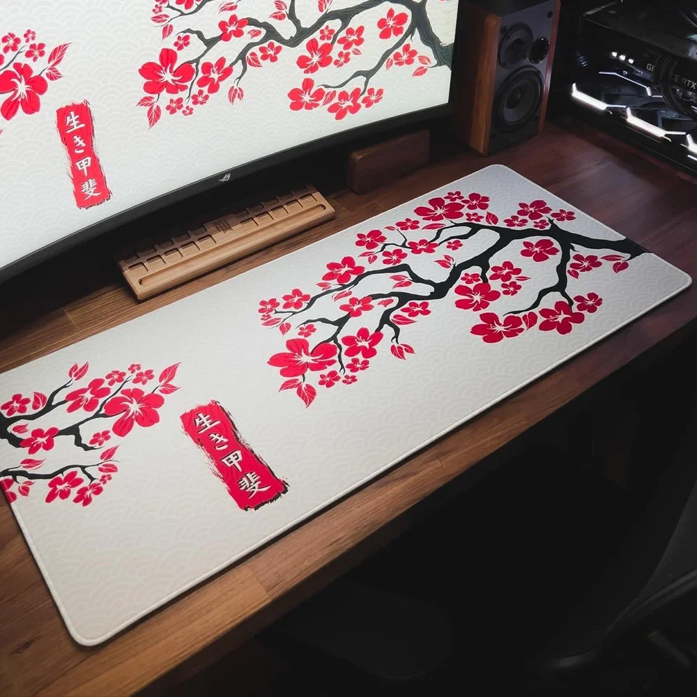 Nhật Bản Sakura Mousepad Kawai - đánh giá và giá Gaming Accessories White