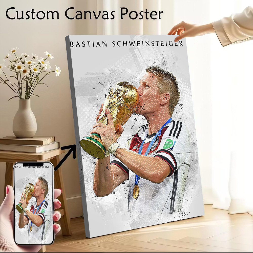 Bastian Schweinsteiger Canvas  - đánh giá và giá Gaming Accessories For Room