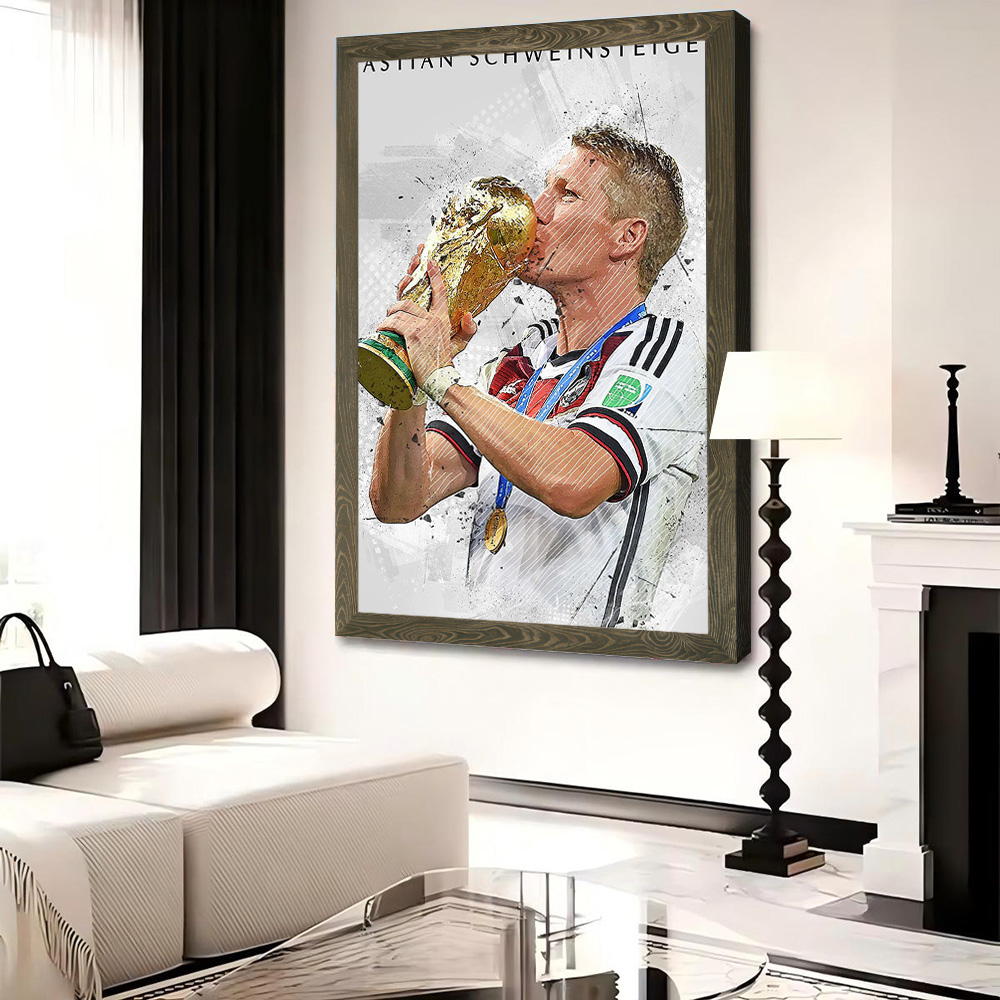 Bastian Schweinsteiger Canvas  - đánh giá và giá Gaming Accessories For Room