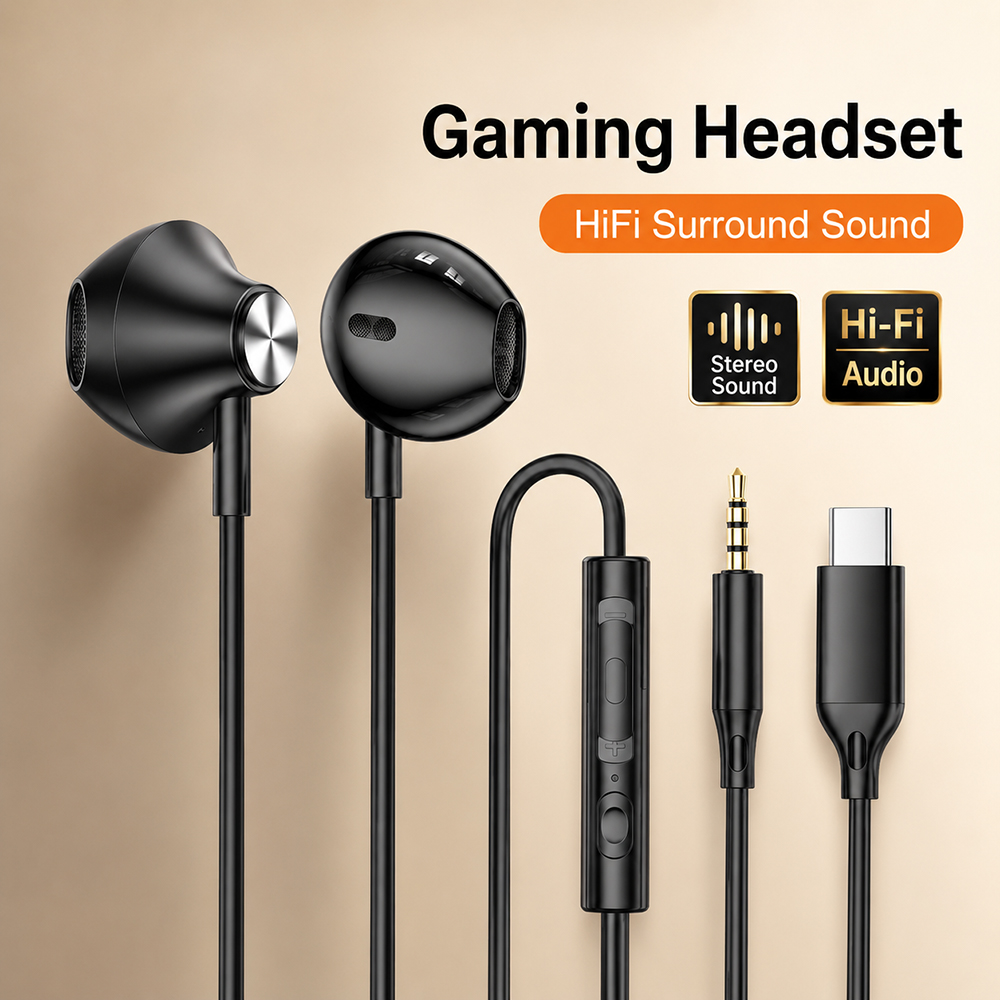 HiFi Surround Headphones Bass  - đánh giá và giá Gaming Accessories Tablet