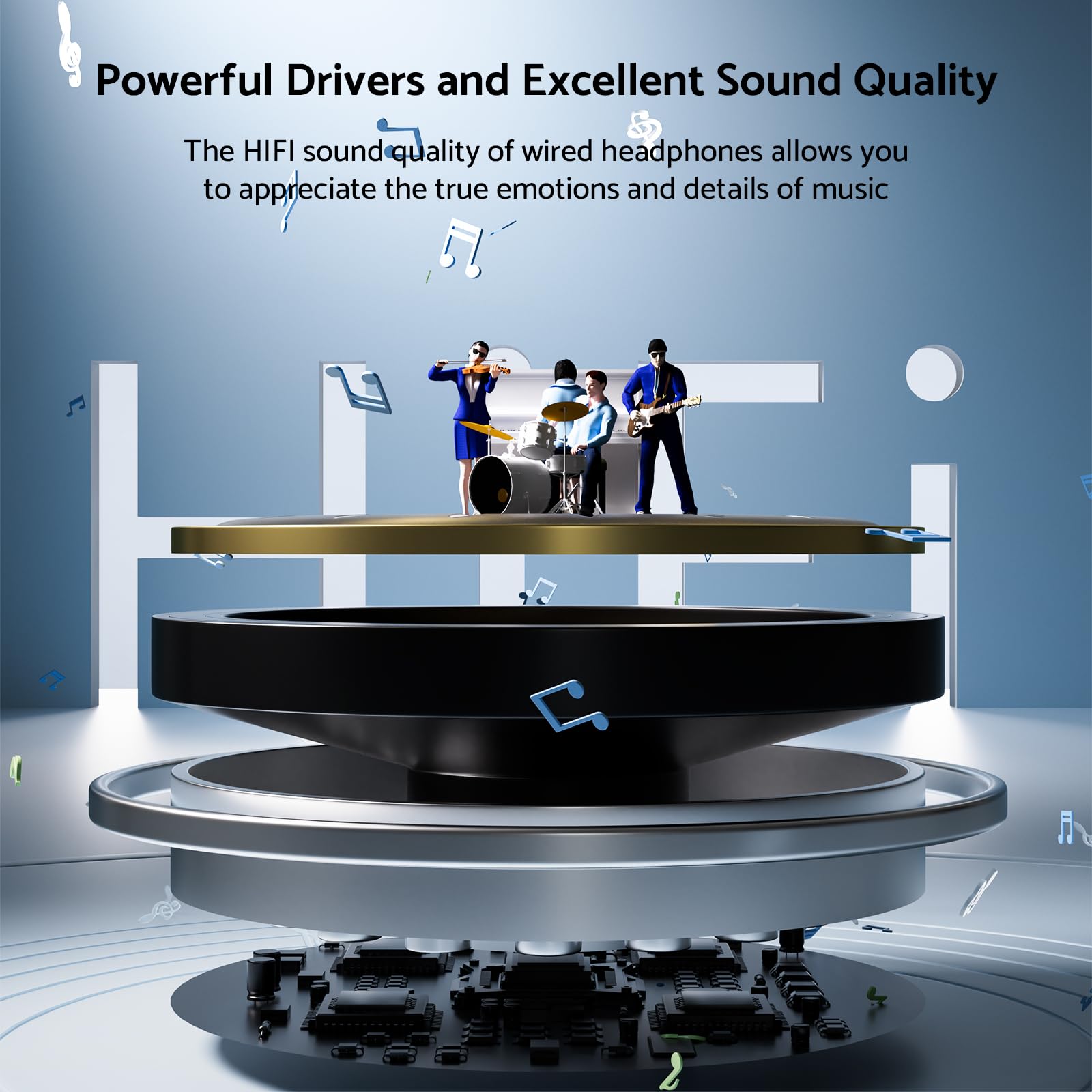 HiFi Surround Headphones Bass  - đánh giá và giá Gaming Accessories Tablet