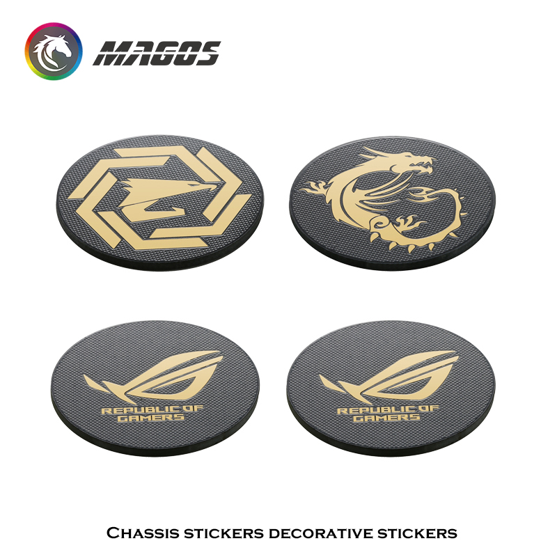 3 Cái/lốc ROG MSI AORUS 12CM Q - đánh giá và giá Gaming Accessories For Room