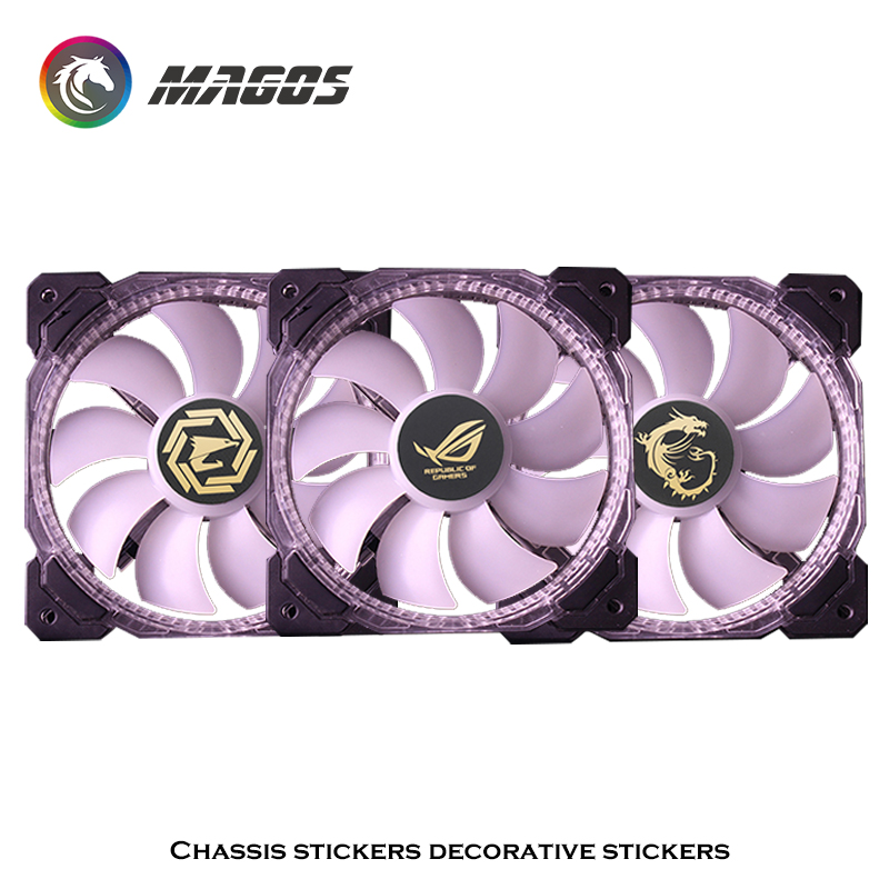 3 Cái/lốc ROG MSI AORUS 12CM Q - đánh giá và giá Gaming Accessories For Room