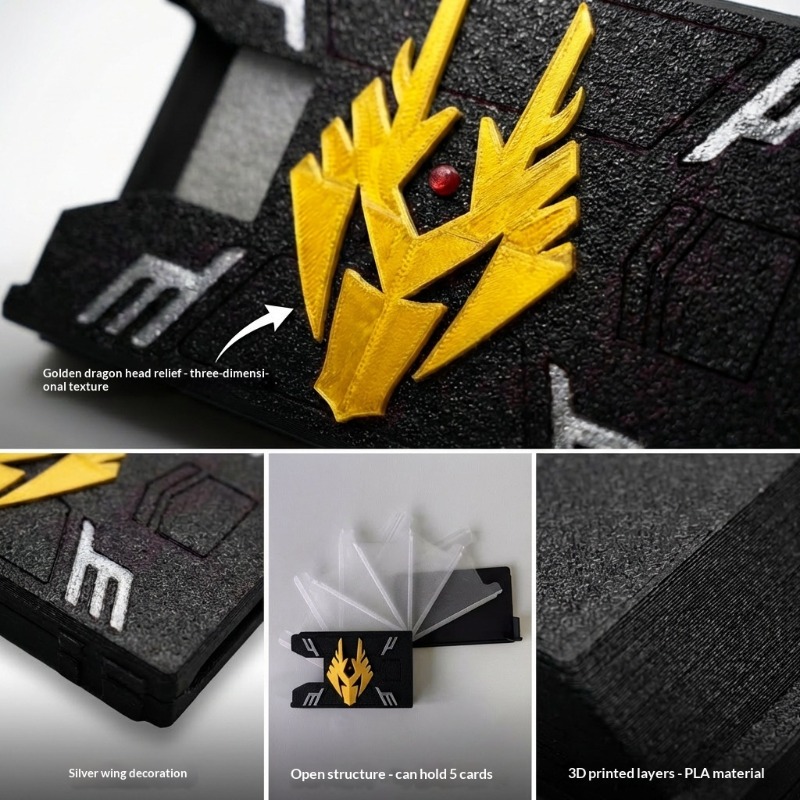 Kamen Rider Ryuki 3D Printed C - đánh giá và giá Gaming Accessories Box