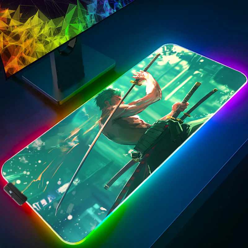 ONE PIECE Zoro Mouse Pad RGB G - đánh giá và giá Gaming Accessories Desk