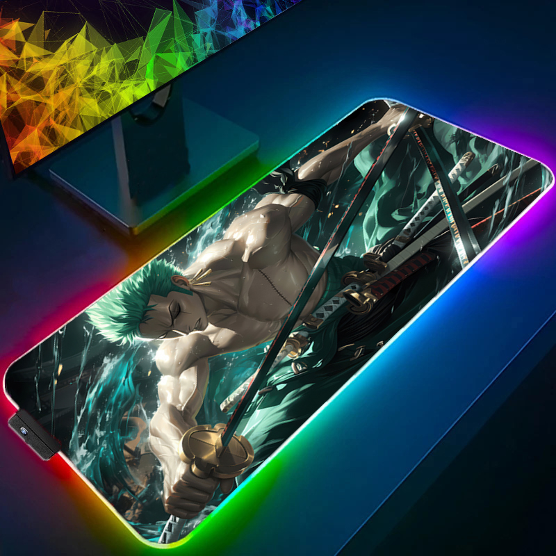ONE PIECE Zoro Mouse Pad RGB G - đánh giá và giá Gaming Accessories Desk