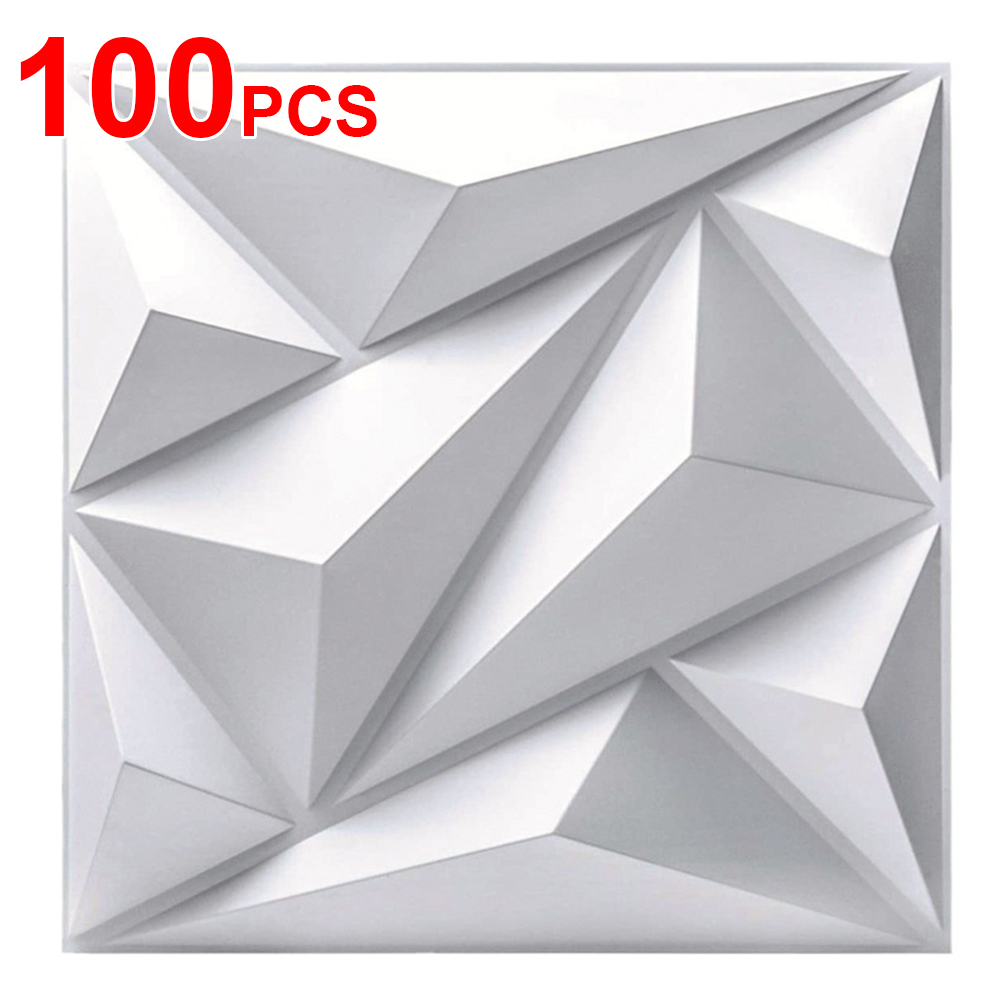 50/100Pcs 3D Wall Panel Diamon - đánh giá và giá Gaming Accessories For Room