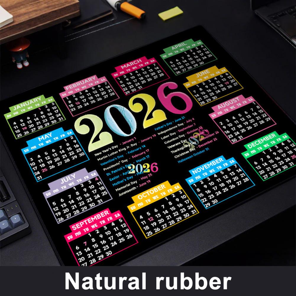 2026 Calendar Mouse Pad Waterp - đánh giá và giá Gaming Accessories Desk