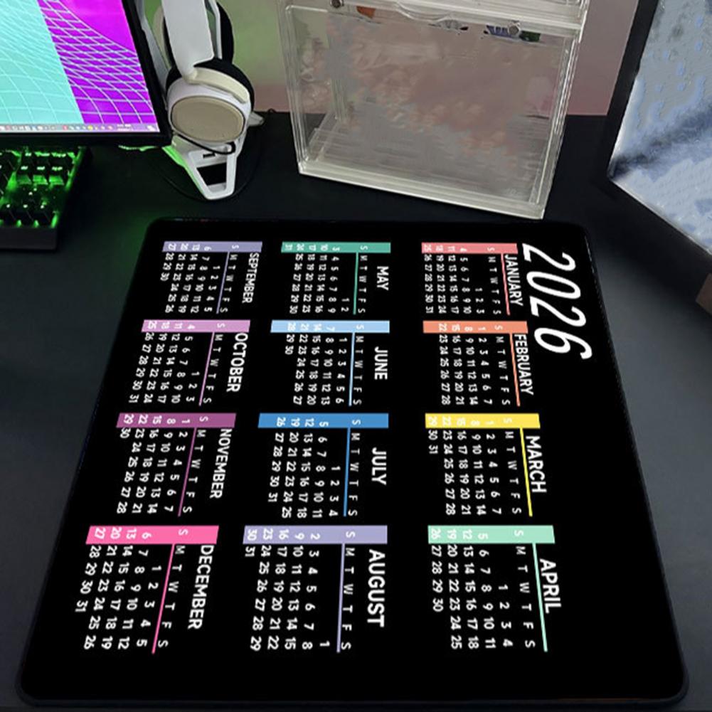 2026 Calendar Mouse Pad Waterp - đánh giá và giá Gaming Accessories Desk