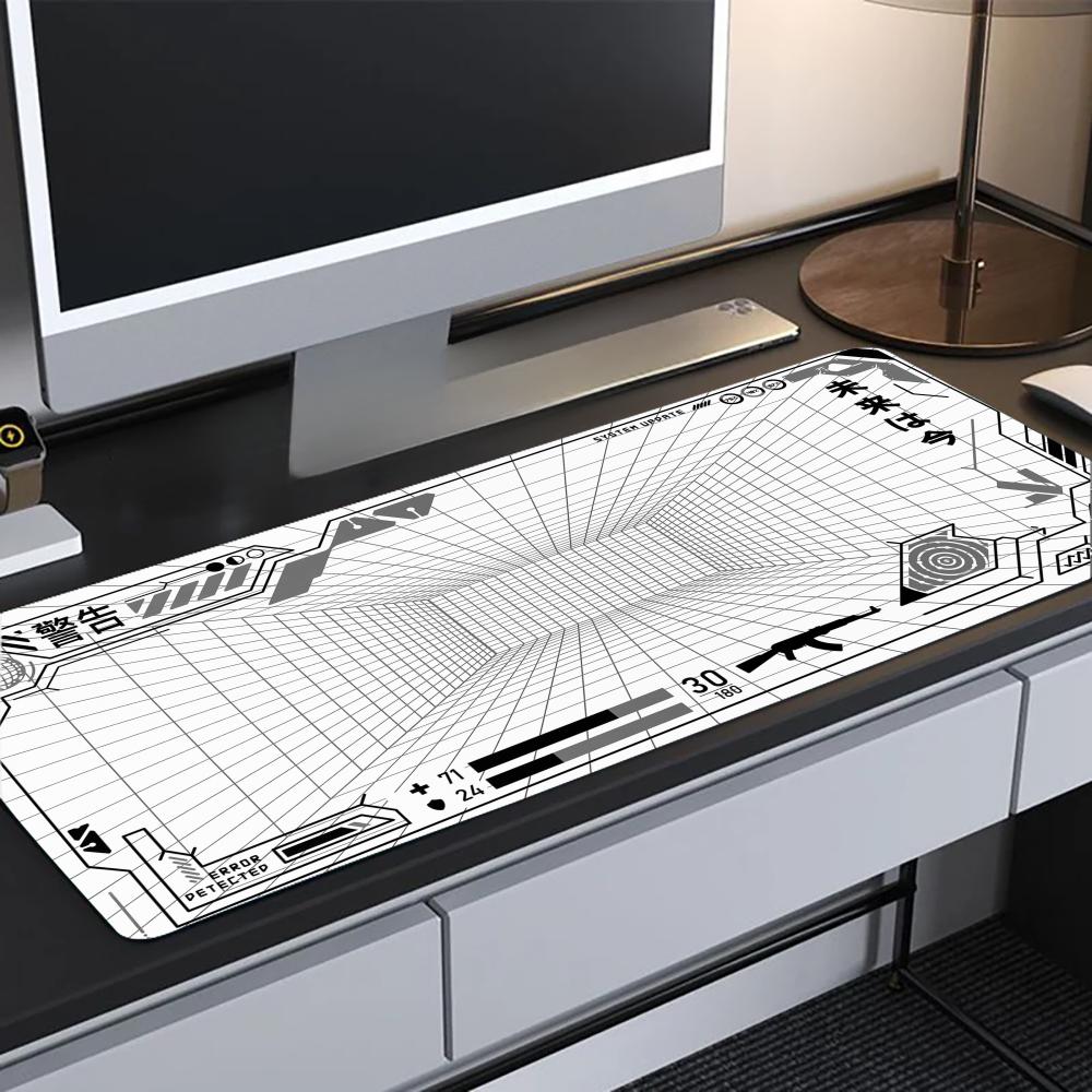 Perspective Grid Desk Mat Gami - đánh giá và giá Gaming Accessories White
