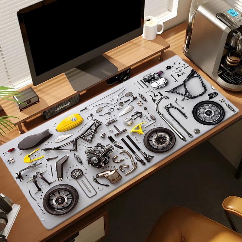 Disassembly Diagram Rubber Mou - đánh giá và giá Gaming Accessories Desk