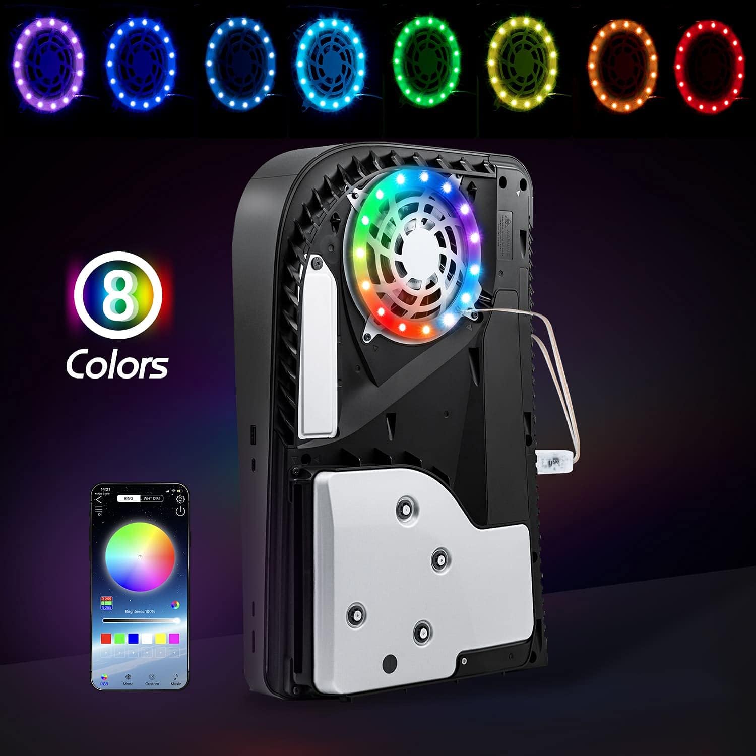 RGB LED Light Strip For PS5 Pr - đánh giá và giá Gaming Accessories Led