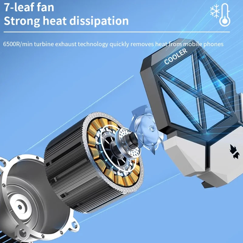 DY08 Mobile Phone Cooling Fan  - đánh giá và giá Gaming Accessories For Room